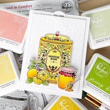 Pinkfresh Studio Oval Rhythm coverplate die