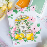 Pinkfresh Studio Gentle Bloomscape die & Stencil Bundle