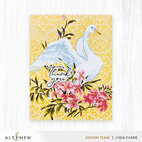 Altenew Stencil Art: Swan Serenade Layering Stencil Set (6 in 1)