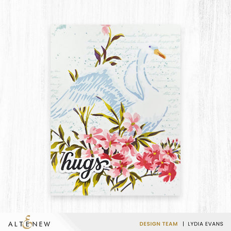 Altenew Stencil Art: Swan Serenade Layering Stencil Set (6 in 1)