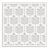 Altenew Deco Leaves Background Stencil