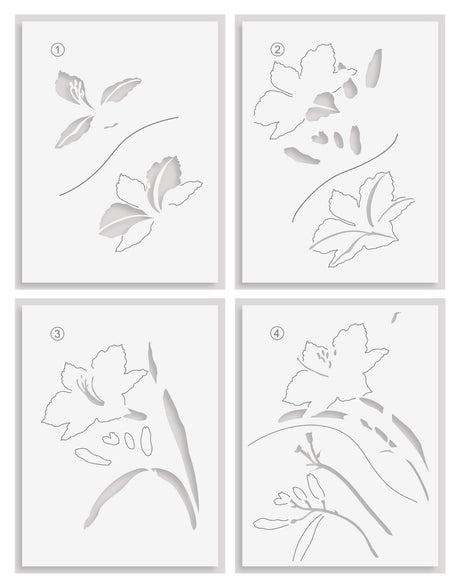 Altenew Build-A-Garden: Leaning Lily
