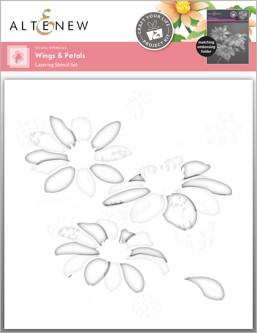 Altenew Craft Your Life Project Kit: Wings & Petals