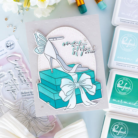 Pinkfresh Studio Step into Style Stamp, Die & Stencil Bundle