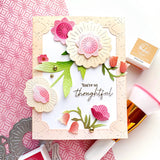 Pinkfresh Studio Bloomsmith Florals Stencil & Die Bundle