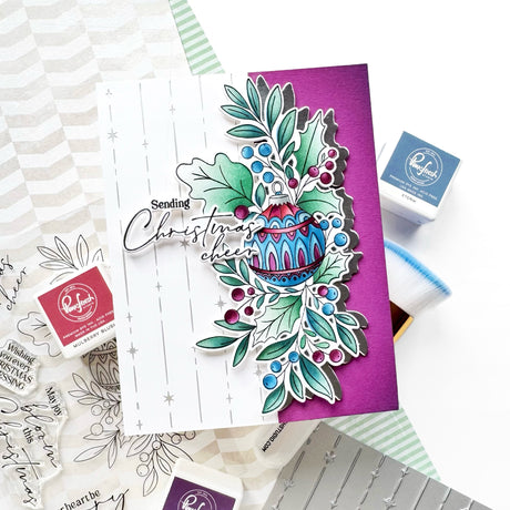 Pinkfresh Studio Starlit Strands press plate