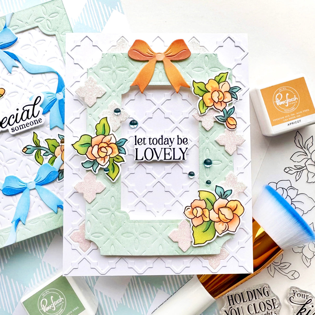 Pinkfresh Studio On My Mind stamp / Die Bundle