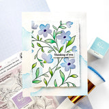 Pinkfresh Studio Soft Meadow Stamp/ Stencil Bundle