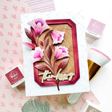 PinkFresh Studio Heirloom Patchwork Coverplate Die & Stencil Bundle
