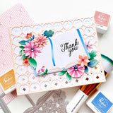 Pinkfresh Studio Floral Tale die/Stencil Bundle