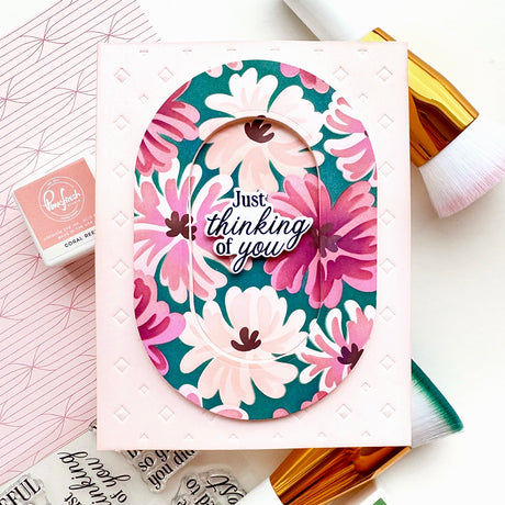 Pinkfresh Studio Petal Pop stencil