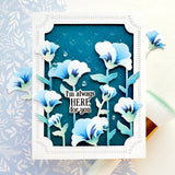 Pinkfresh Studio Rising Wildflowers die/ Stencil Bundle