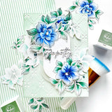 Pinkfresh Studio Floral Daydream stamp, Die and Stencil Bundle