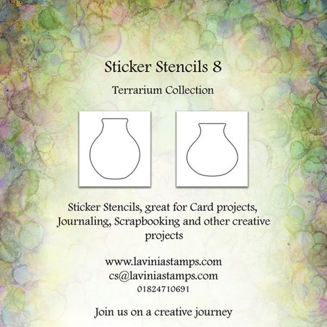 Lavinia Stamps Sticker Stencils 8