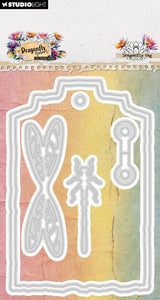Studio Light Dragonfly Dreams Cutting Die Dragonfly Tag (HE-DD-CD1065)