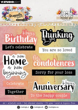 Studio Light Dragonfly Dreams Sticker Pad (HE-DD-STIC56)