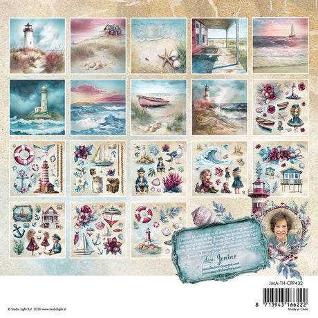 Studio Light Tide of Hope Collage Paper Backgrounds & Elements (JMA-TH-CPP432)