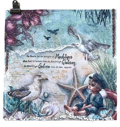 Studio Light Tide of Hope Collage Paper Backgrounds & Elements (JMA-TH-CPP432)