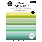 Studio Light • Essentials Unicolor Paper Pad Shades Of Green SL-ES-UPP156