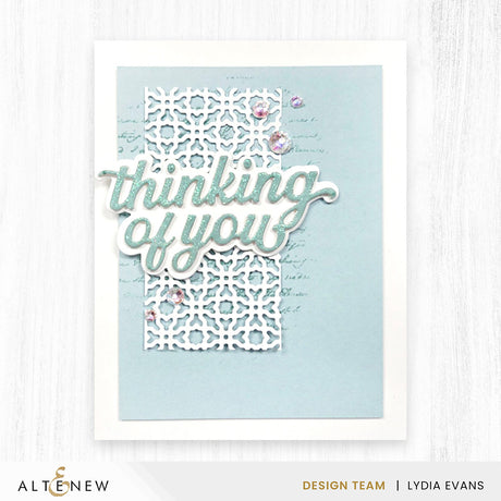 Altenew Stylish Greetings Die 2