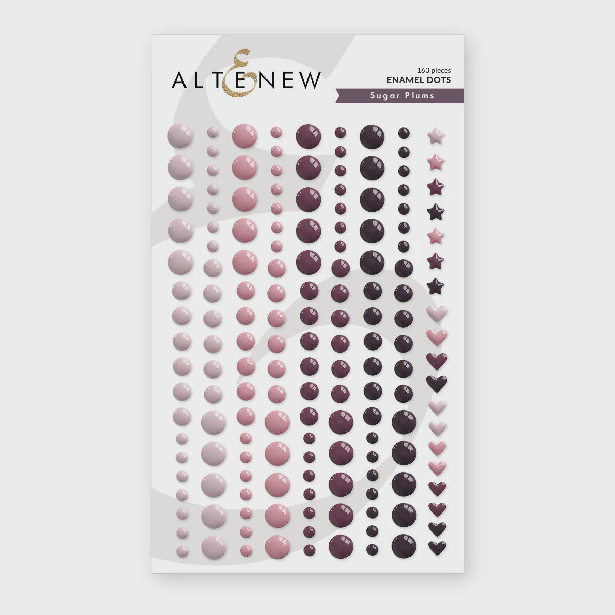 Altenew Sugar Plums Enamel Dots