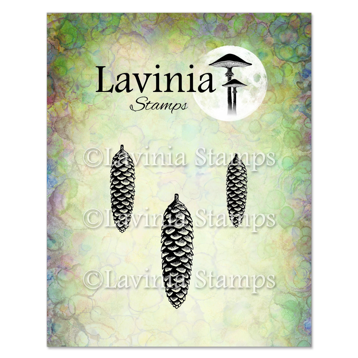 Lavinia Stamps Sugar Pine Cone Stamp LAV1018