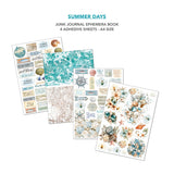 Ciao Bella Summer Days Junk Journal & Ephemera Book A4 32/Pkg