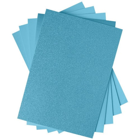 Sizzix Surfacez Opulent Cardstock A4 Teal 50 Sheets (666774)