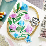 Pinkfresh Studio Sweet Bloom Die Stencil Bundle