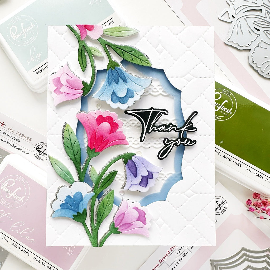 Pinkfresh Studio Sweet Bloom Die Stencil Bundle