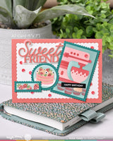 Waffle Flower Craft Sweet Friend Word Die