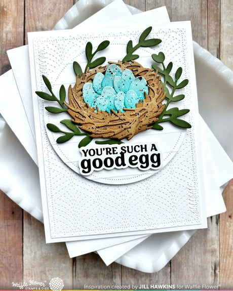 Waffle Flower Craft Sweet Nest Die