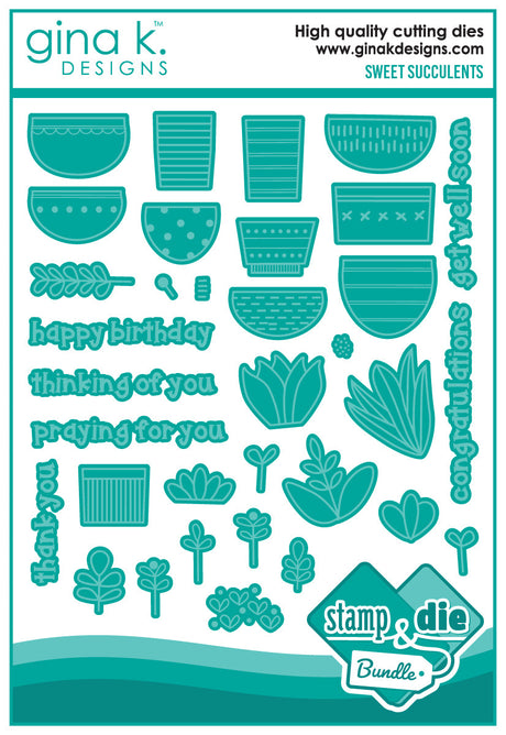 Gina K Designs BUNDLE- Sweet Succulents