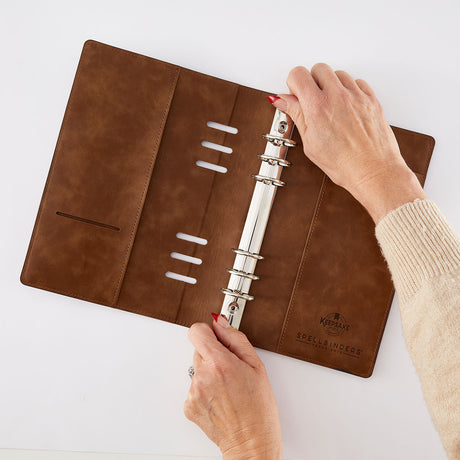 Spellbinders Dark Roast Binder by Esther Glas - T-111