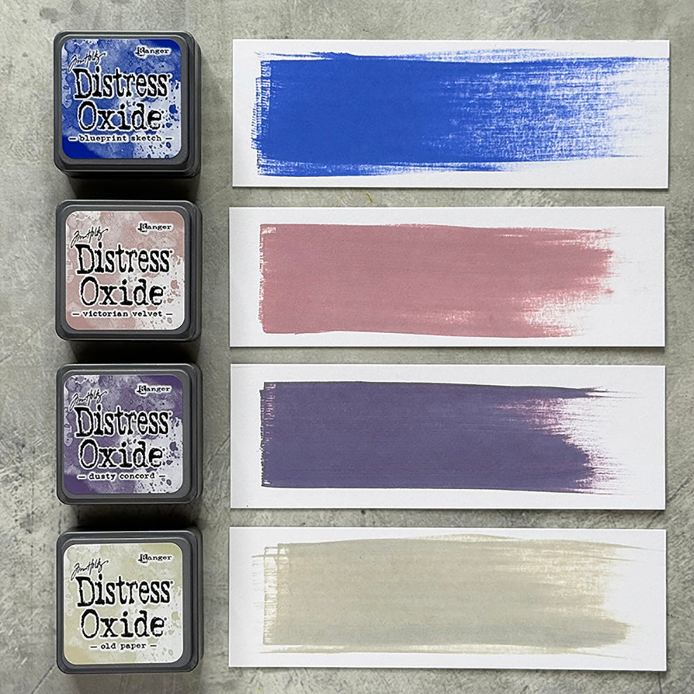Distress Oxide & ink 35個 Tim Holtz Distress Mini Oxide Ink Pads kit 7,8,9,10,11,12 Bundle 4