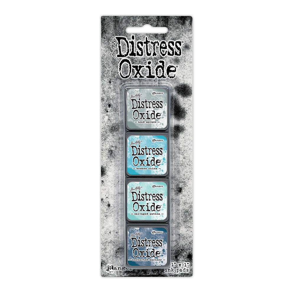 Tim Holtz Distress Mini Oxide Ink Pads 4/Pkg KIT 16
