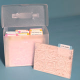 The Organized Option TOO 4 x 6" File Master with 5 Flip Flap Pockets