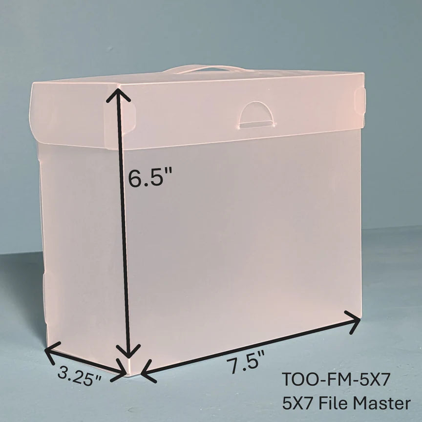 The Organized Option TOO 5 x 7" File Master with 5 Flip Flap Pockets