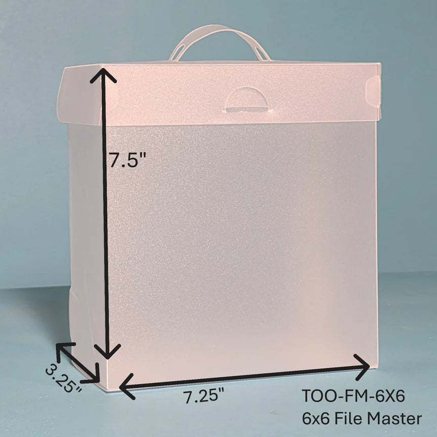The Organized Option TOO 6 x 6" File Master with 5 Flip Flap Pockets