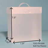 The Organized Option TOO 6 x 6" File Master with 5 Flip Flap Pockets