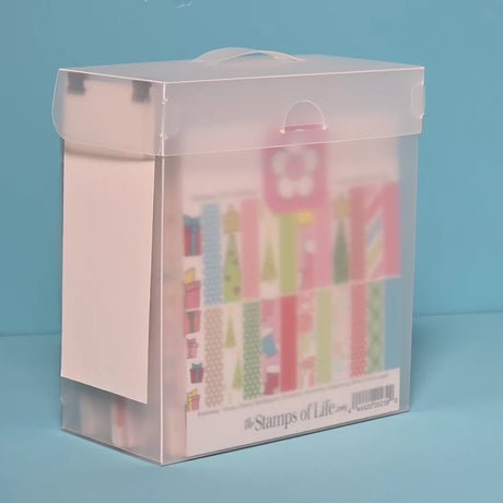 The Organized Option TOO 6 x 6" File Master with 5 Flip Flap Pockets