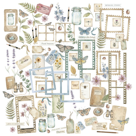 49 and Market The Quiet Observer Laser Cut Elements - TQO-37197
