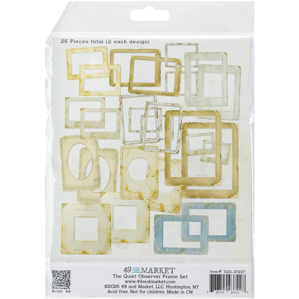 49 and Market The Quiet Observer Frame Set - TQO-37227