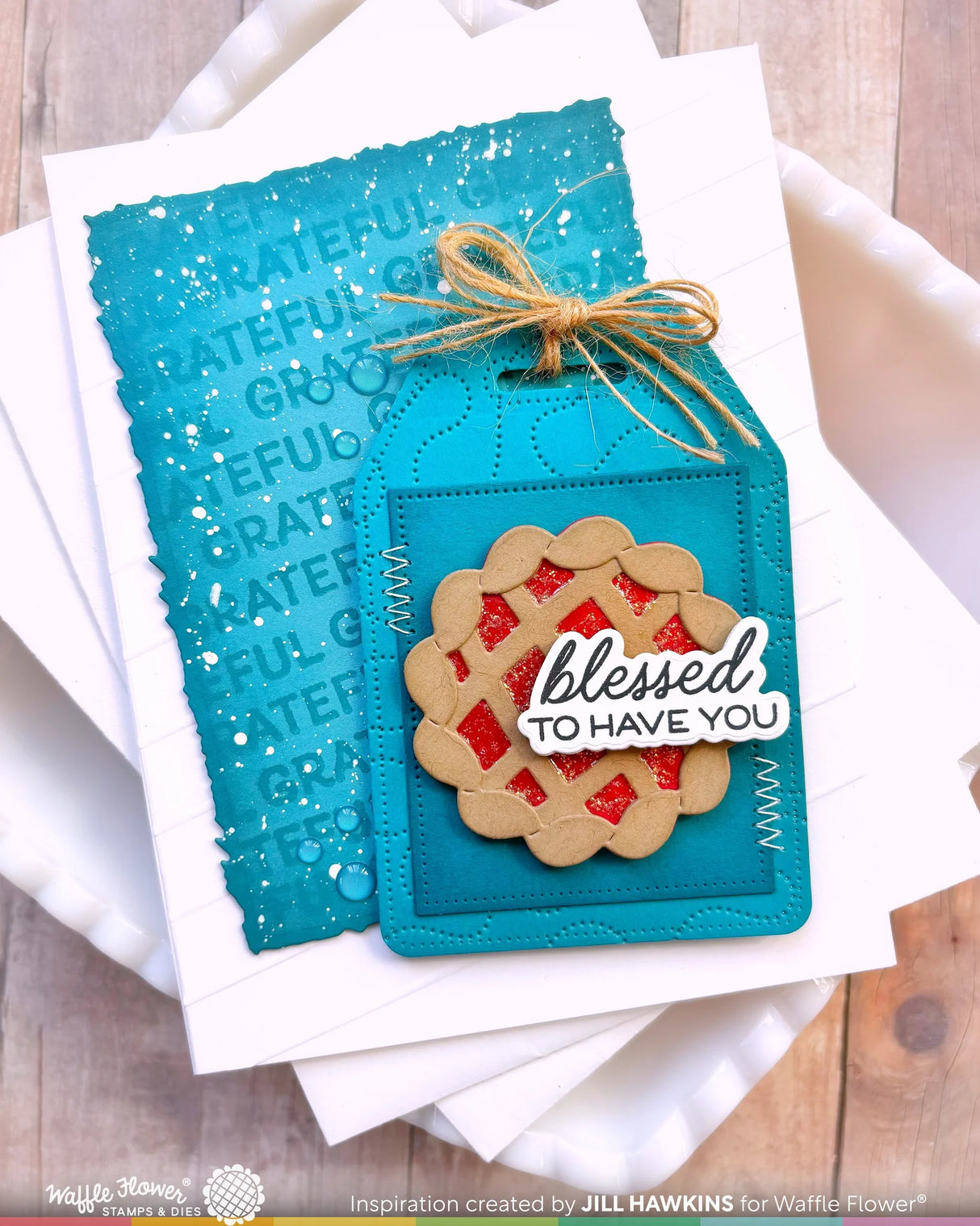 Waffle Flower Table Add-on Pie Die