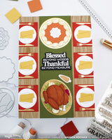 Waffle Flower Table Runner Die