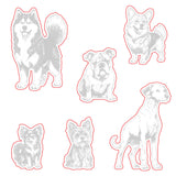 Honey Bee Stamps Tail Waggers - Coordinating Honey Cuts