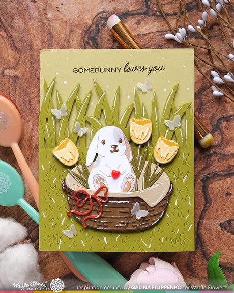 Waffle Flower Craft Tall Grass Die