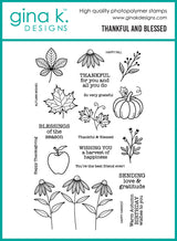 Gina K Designs Bundle - Thankful and Blessed