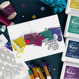 Pinkfresh Studio The Stitch Edit: Maker's Essentials die / stencil Bundle
