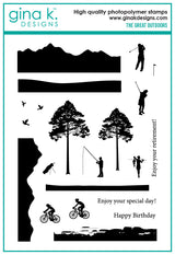 Gina K Designs STAMPS- The Great Outdoors